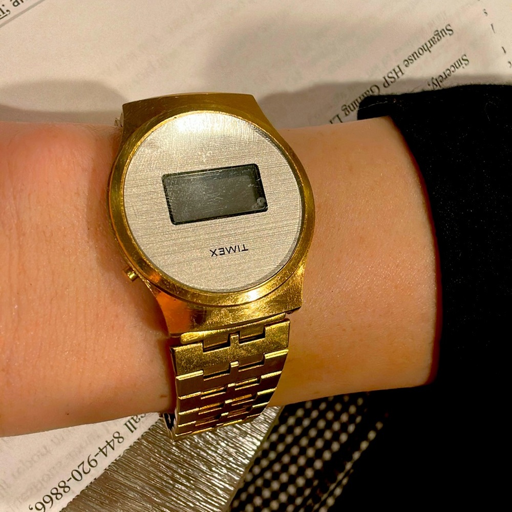 Vintage watch increasing in value timeless timex watch